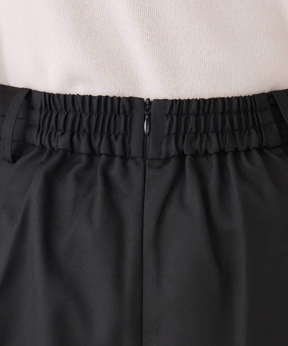 K2HDD10054 a.v.v(アー・ヴェ・ヴェ) 【洗える】ストレッチナロースカート グリーン