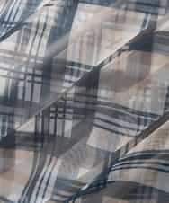 K2HDD23064 a.v.v(アー・ヴェ・ヴェ) チェック柄チュールスカート ピンク