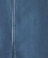 K2HFD02059 a.v.v(アー・ヴェ・ヴェ) Aラインデニムスカート ブルー