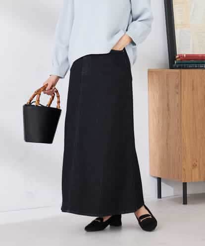 K2HFD02059 a.v.v Aラインデニムスカート