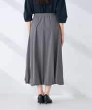 K2HFD21059 a.v.v(アー・ヴェ・ヴェ) バルーンスカート ホワイト