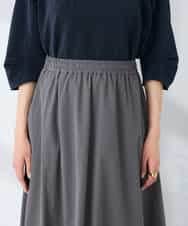 K2HFD21059 a.v.v(アー・ヴェ・ヴェ) バルーンスカート ホワイト