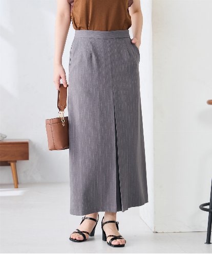 K2HFD22059 a.v.v ストライプナロースカート