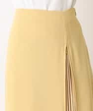 K2HFM19059 a.v.v(アー・ヴェ・ヴェ) ZIP切り替えAラインスカート マスタード