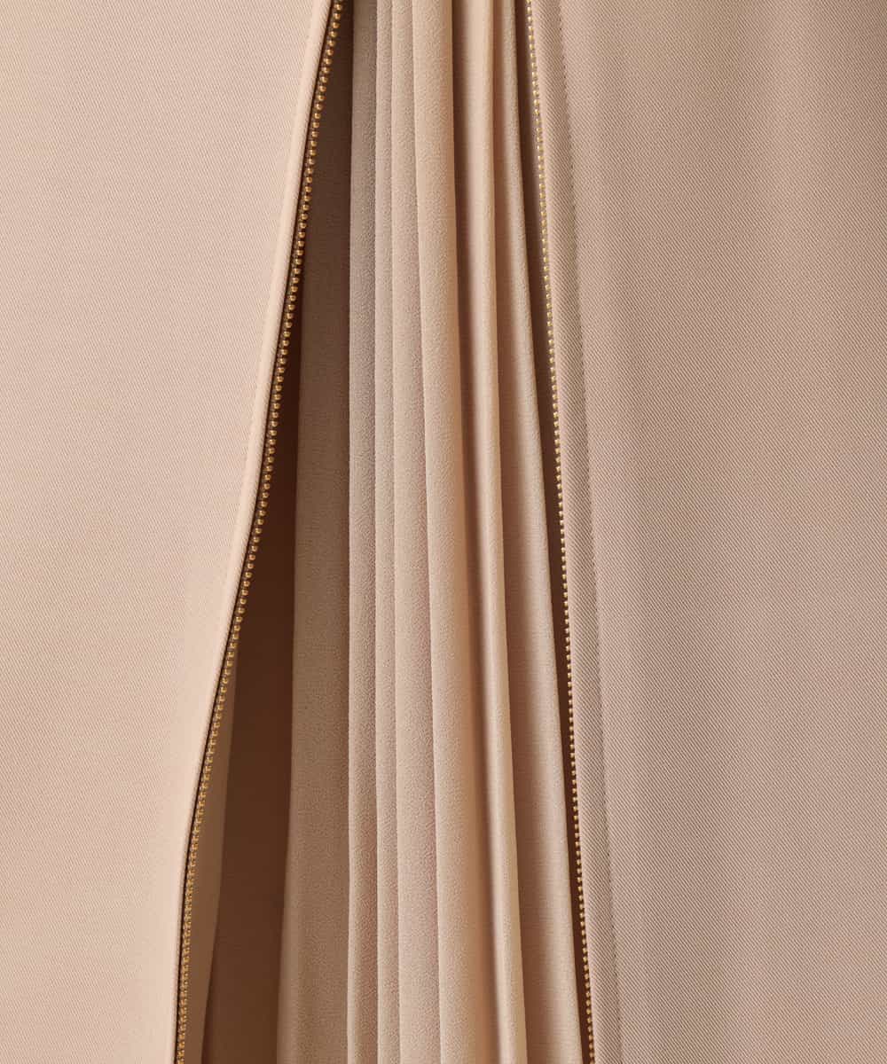 K2HFM19059 a.v.v(アー・ヴェ・ヴェ) ZIP切り替えAラインスカート マスタード