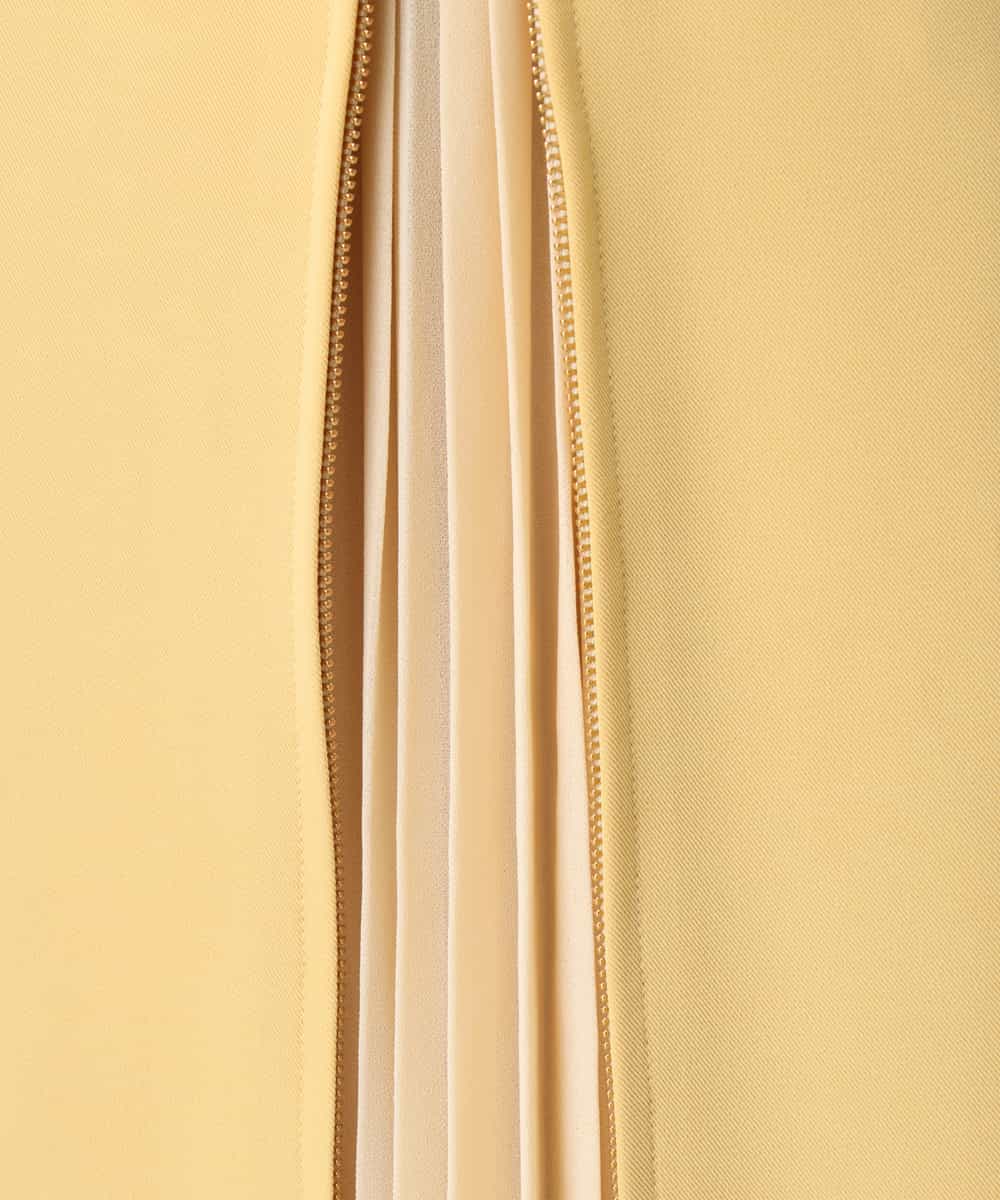 K2HFM19059 a.v.v(アー・ヴェ・ヴェ) ZIP切り替えAラインスカート マスタード