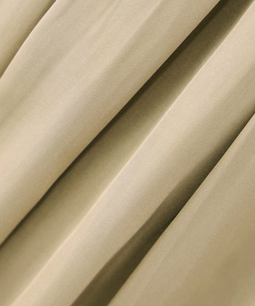 K2HGD18049 a.v.v(アー・ヴェ・ヴェ) エアリーサテンフレアスカート ブルー