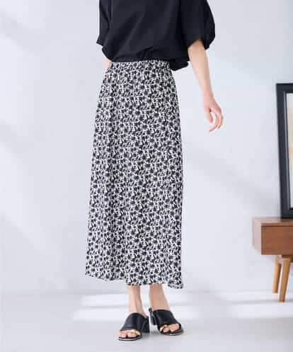 K2HGD24054 a.v.v ソフトマーメイドサテンスカート【マシンウォッシャブル】