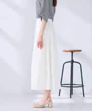 K2HGD25059 a.v.v(アー・ヴェ・ヴェ) 【洗える】ティアードプリーツスカート カーキ