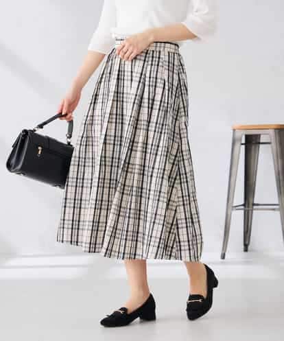 K2HGD26059 a.v.v 【洗える】メモリーチェックタフタスカート