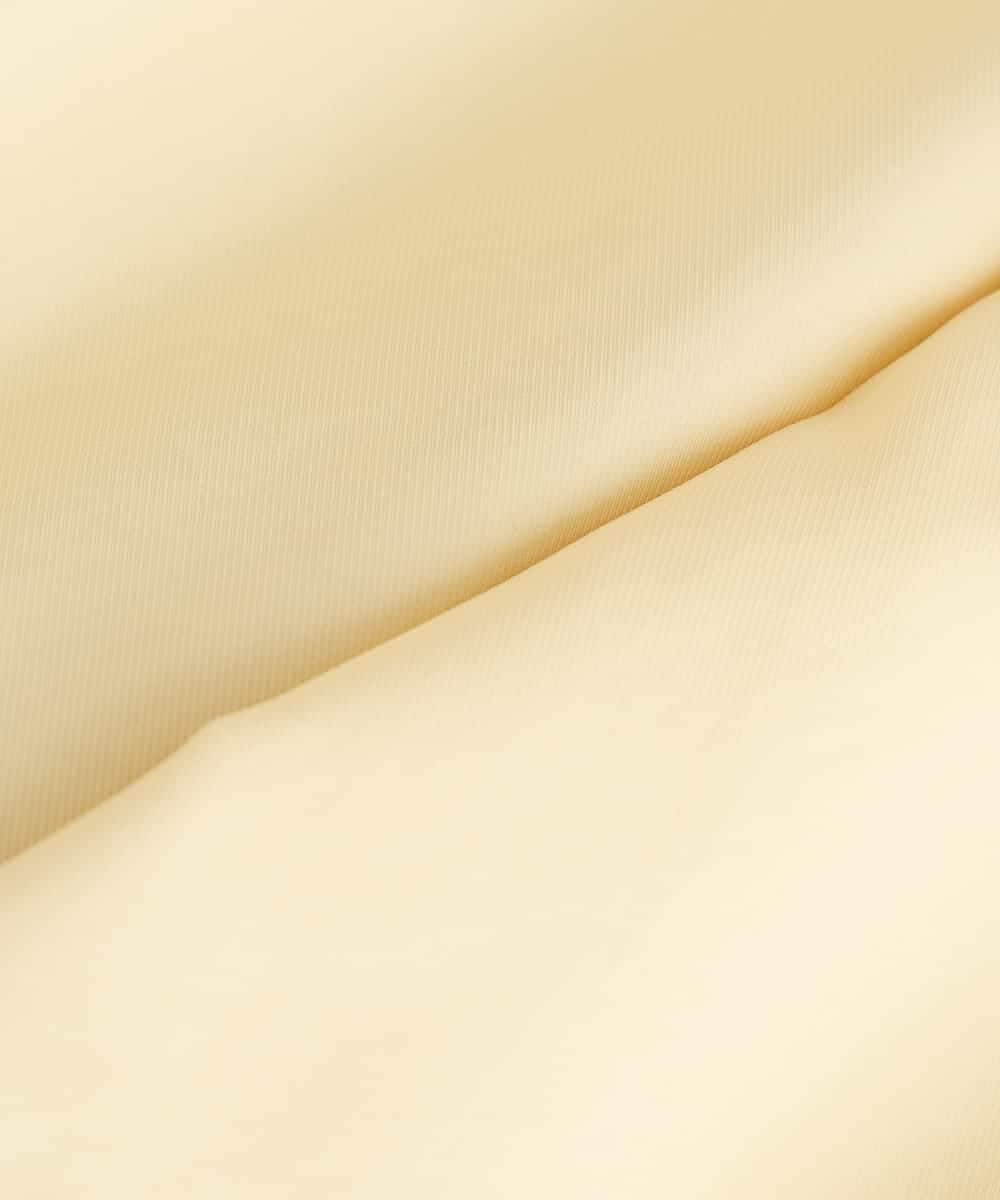 K2HHD31049 a.v.v(アー・ヴェ・ヴェ) 【洗える】フロントタックフレアスカート ライトイエロー