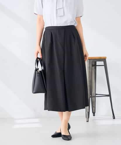 K2HHD31049 a.v.v 【洗える】フロントタックフレアスカート