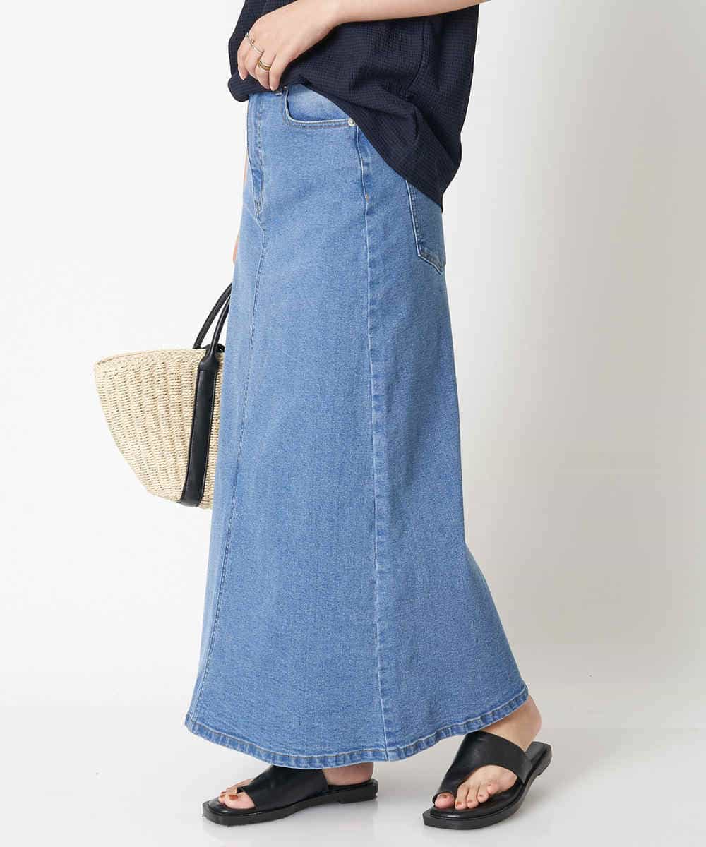 A V V アー ヴェ ヴェ Aラインデニムスカート イトキンオンラインストア