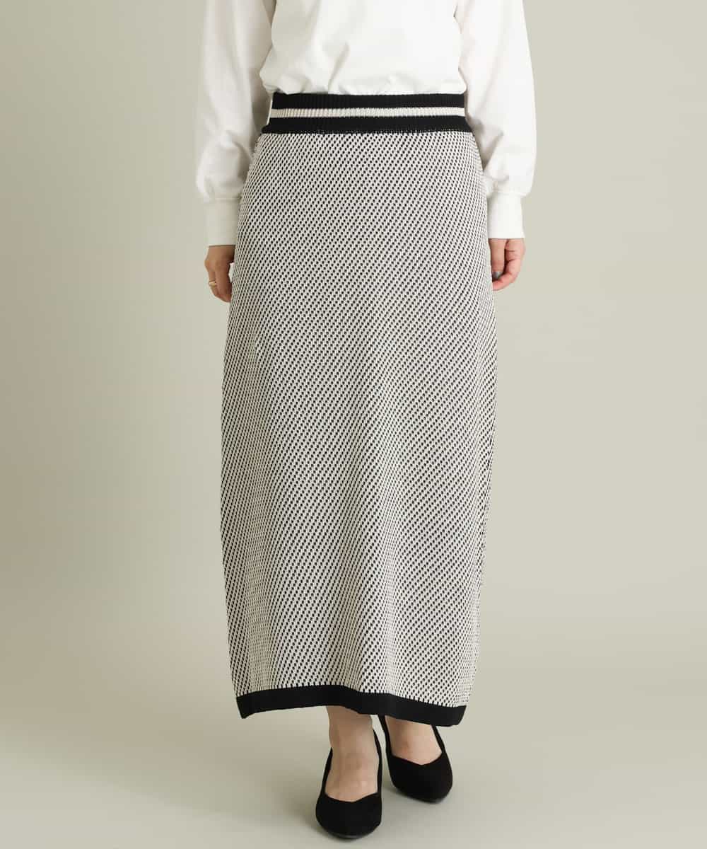 7150円 人気デザイナー 新品 ツィーディーニットスカート
