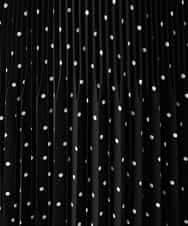 K2HKA08059 a.v.v(アー・ヴェ・ヴェ) 【洗える】ドットプリーツスカート アイボリー