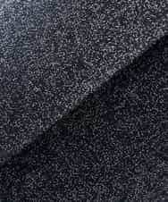 K2HKA13059 a.v.v(アー・ヴェ・ヴェ) ツイード調裾フリンジAラインスカート ネイビー