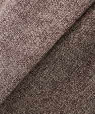 K2HKA13059 a.v.v(アー・ヴェ・ヴェ) ツイード調裾フリンジAラインスカート ネイビー