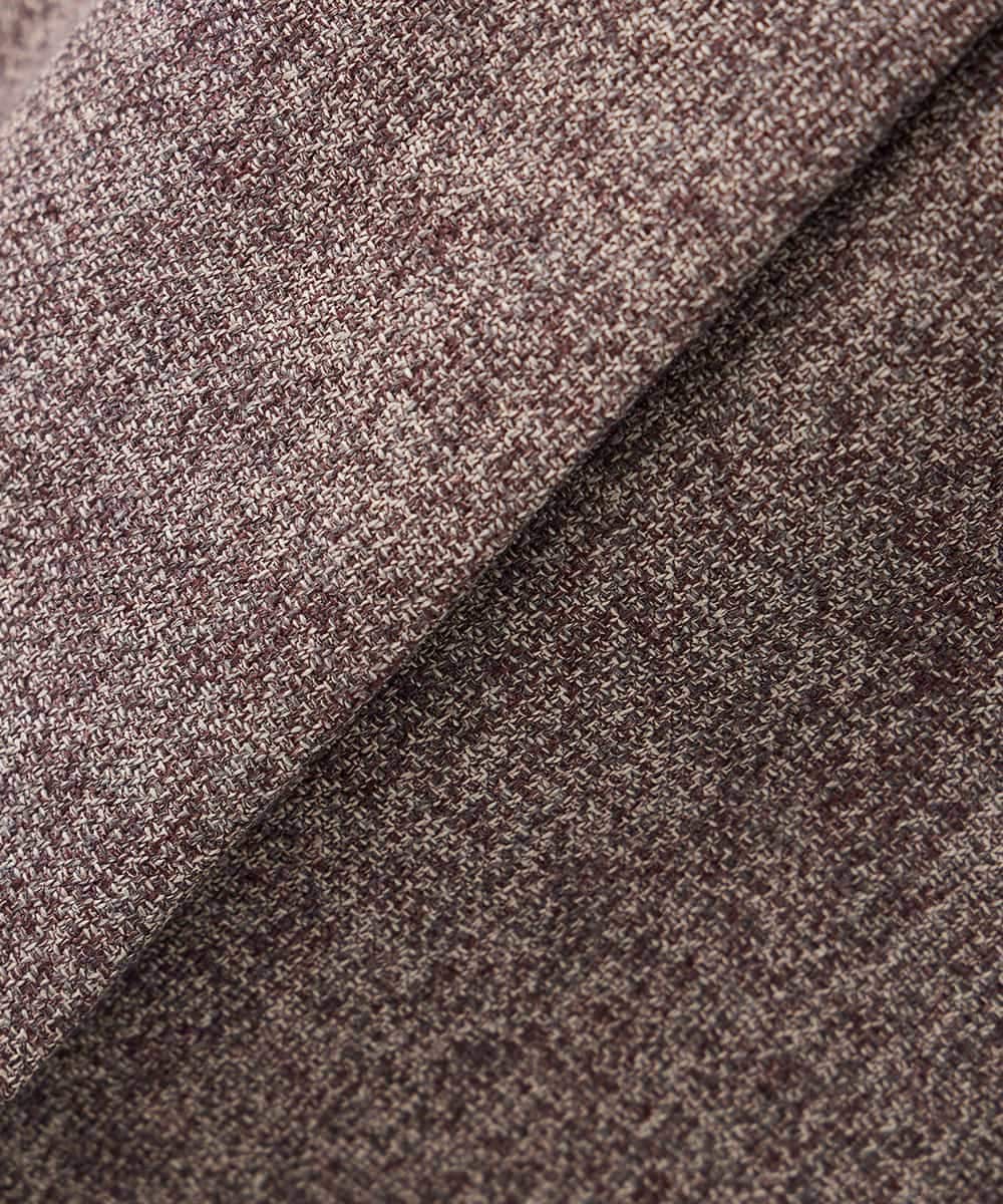 K2HKA13059 a.v.v(アー・ヴェ・ヴェ) ツイード調裾フリンジAラインスカート ネイビー