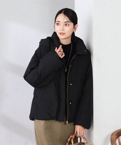 K2JAD10159 a.v.v 【2WAY】スタンドネックショートダウンジャケット