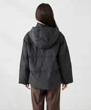 K2JAD10159 a.v.v(アー・ヴェ・ヴェ) 【2WAY】スタンドネックショートダウンジャケット アイボリー