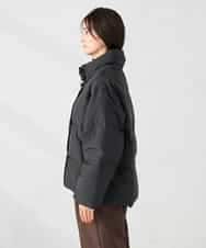 K2JAD10159 a.v.v(アー・ヴェ・ヴェ) 【2WAY】スタンドネックショートダウンジャケット アイボリー