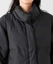 K2JAD10159 a.v.v(アー・ヴェ・ヴェ) 【2WAY】スタンドネックショートダウンジャケット アイボリー