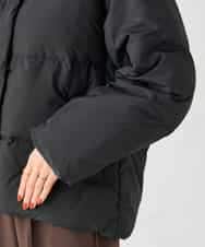 K2JAD10159 a.v.v(アー・ヴェ・ヴェ) 【2WAY】スタンドネックショートダウンジャケット アイボリー