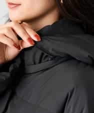 K2JAD10159 a.v.v(アー・ヴェ・ヴェ) 【2WAY】スタンドネックショートダウンジャケット アイボリー