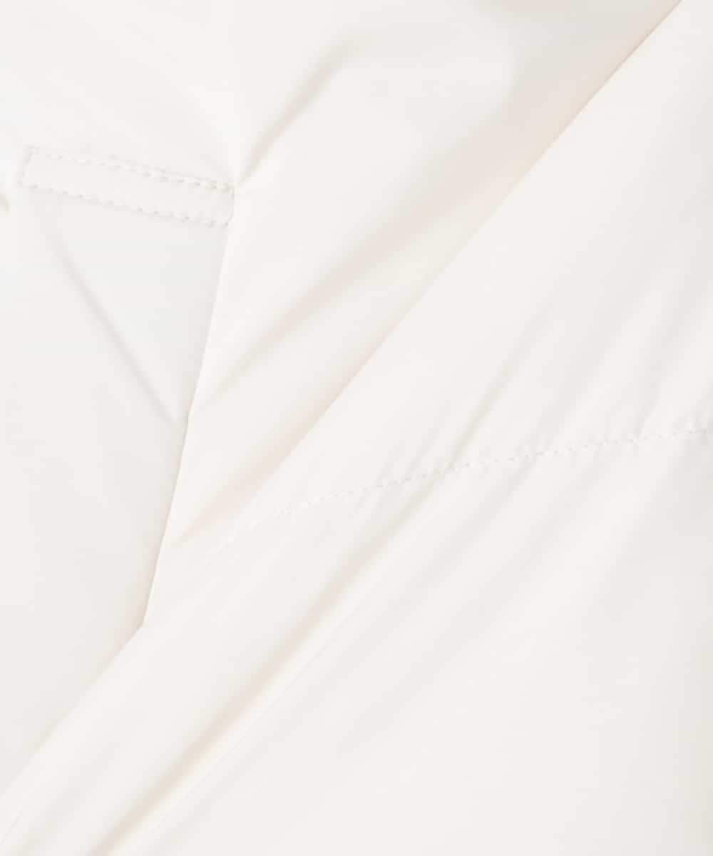 K2JAD10159 a.v.v(アー・ヴェ・ヴェ) 【2WAY】スタンドネックショートダウンジャケット アイボリー