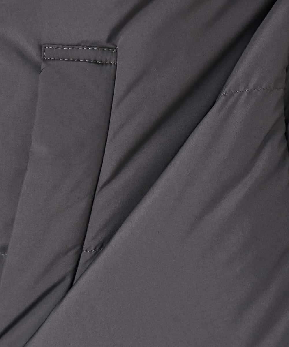 K2JAD10159 a.v.v(アー・ヴェ・ヴェ) 【2WAY】スタンドネックショートダウンジャケット アイボリー