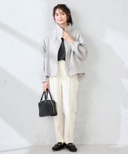 K2JDD07089 a.v.v(アー・ヴェ・ヴェ) ナイロンワッシャーブルゾン ベージュ