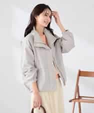 K2JDD07089 a.v.v(アー・ヴェ・ヴェ) ナイロンワッシャーブルゾン ベージュ