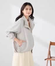 K2JDD07089 a.v.v(アー・ヴェ・ヴェ) ナイロンワッシャーブルゾン ベージュ