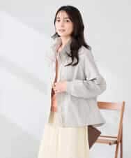 K2JDD07089 a.v.v(アー・ヴェ・ヴェ) ナイロンワッシャーブルゾン ベージュ