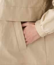 K2JDD07089 a.v.v(アー・ヴェ・ヴェ) ナイロンワッシャーブルゾン ベージュ