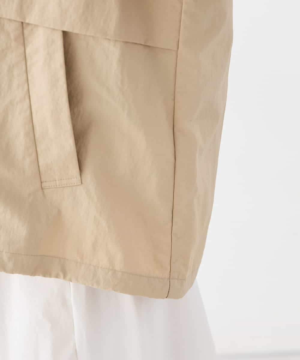 K2JDD07089 a.v.v(アー・ヴェ・ヴェ) ナイロンワッシャーブルゾン ベージュ