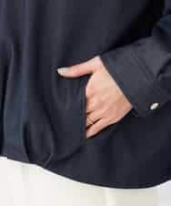 K2JDD09099 a.v.v(アー・ヴェ・ヴェ) ステンカラーブルゾン ネイビー