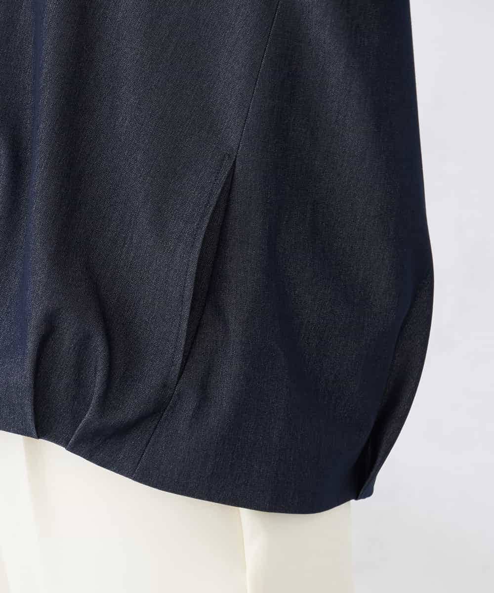 K2JDD09099 a.v.v(アー・ヴェ・ヴェ) ステンカラーブルゾン ネイビー