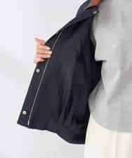 K2JDD09099 a.v.v(アー・ヴェ・ヴェ) ステンカラーブルゾン ネイビー