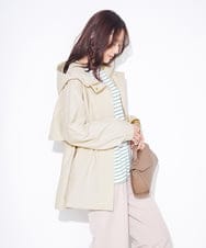 K2JEA01089 a.v.v(アー・ヴェ・ヴェ) 【微撥水】フーデットユーティリティジャケット アイボリー