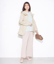 K2JEA01089 a.v.v(アー・ヴェ・ヴェ) 【微撥水】フーデットユーティリティジャケット アイボリー