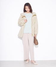 K2JEA01089 a.v.v(アー・ヴェ・ヴェ) 【微撥水】フーデットユーティリティジャケット アイボリー