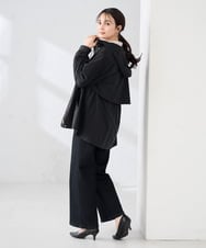 K2JED01089 a.v.v(アー・ヴェ・ヴェ) 【微撥水】フーテッドブルゾン ライトカーキ