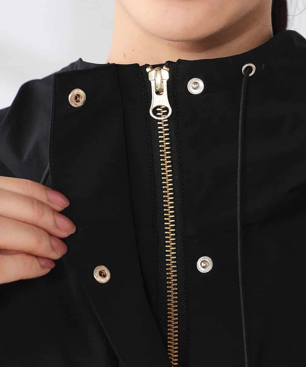 K2JED01089 a.v.v(アー・ヴェ・ヴェ) 【微撥水】フーテッドブルゾン ライトカーキ