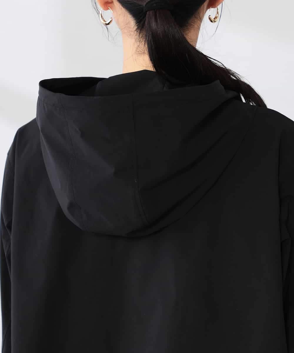 K2JED01089 a.v.v(アー・ヴェ・ヴェ) 【微撥水】フーテッドブルゾン ライトカーキ