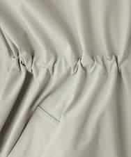 K2JED01089 a.v.v(アー・ヴェ・ヴェ) 【微撥水】フーテッドブルゾン ライトカーキ