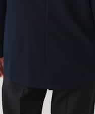 K2JFD04119 a.v.v(アー・ヴェ・ヴェ) 【洗える】ダブルブレストジャケット ネイビー