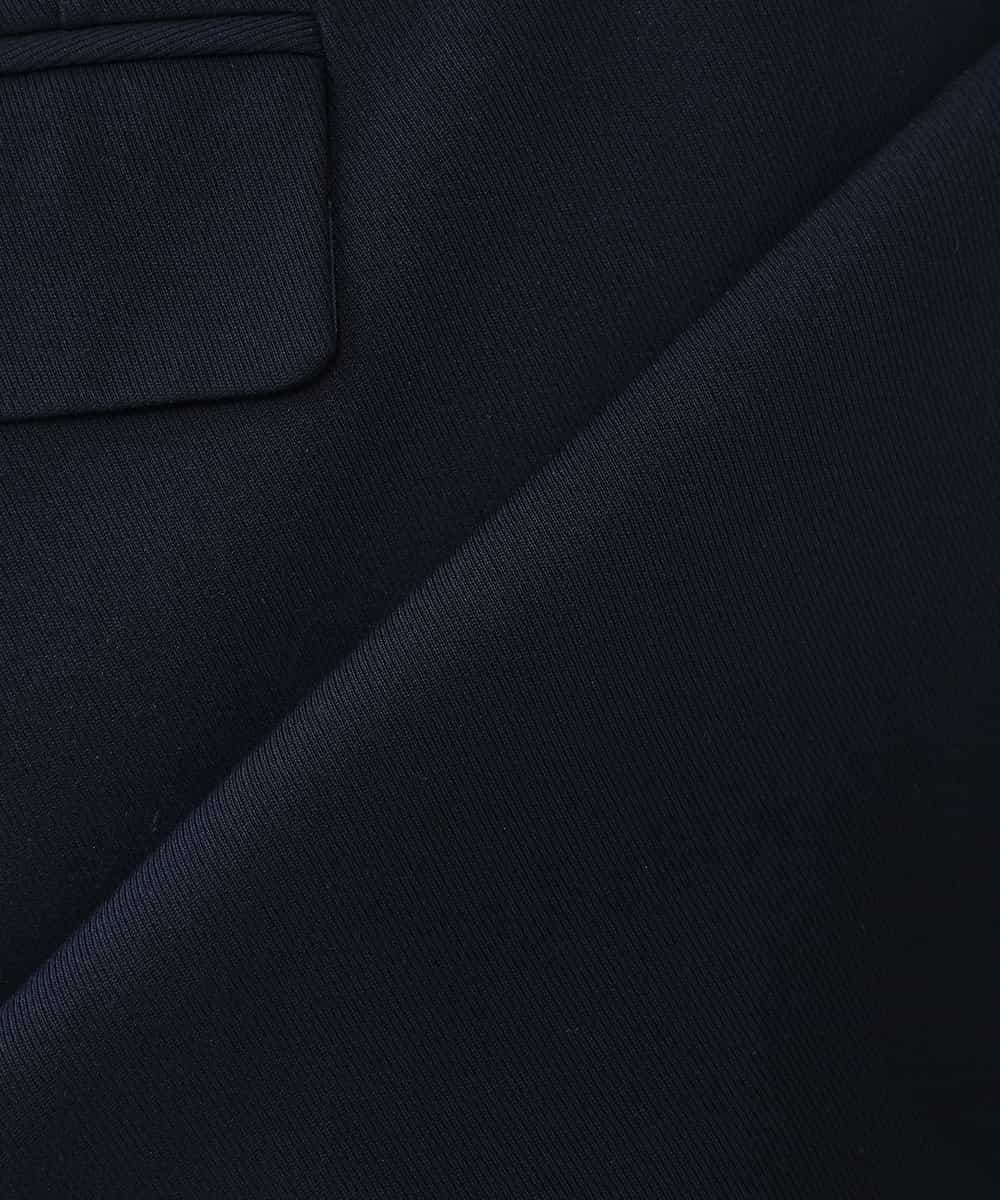 K2JFD04119 a.v.v(アー・ヴェ・ヴェ) 【洗える】ダブルブレストジャケット ネイビー