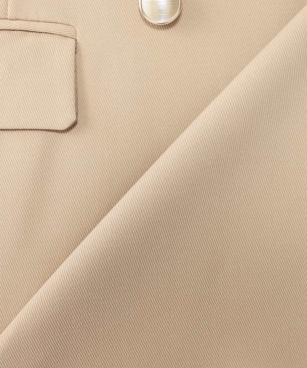 K2JFD04119 a.v.v(アー・ヴェ・ヴェ) 【洗える】ダブルブレストジャケット ネイビー