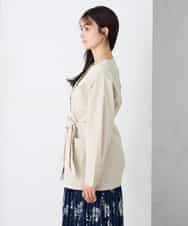 K2JFD10099 a.v.v(アー・ヴェ・ヴェ) サファリジャケット グレージュ